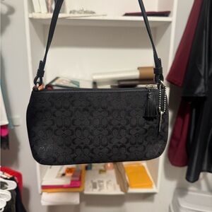 Coach Black Shoulder Bag